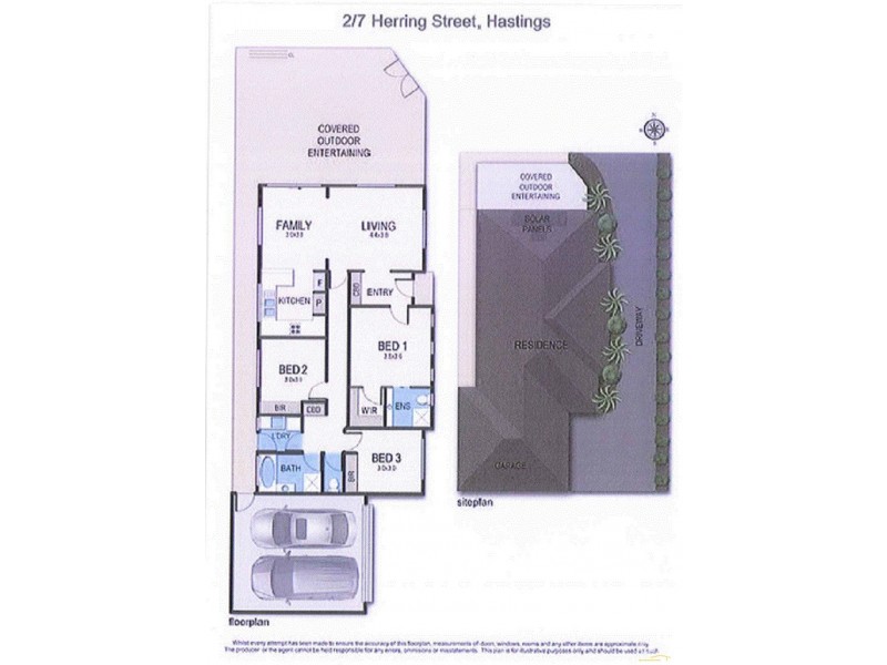 2/7 Herring Street, Hastings VIC 3915 Floorplan