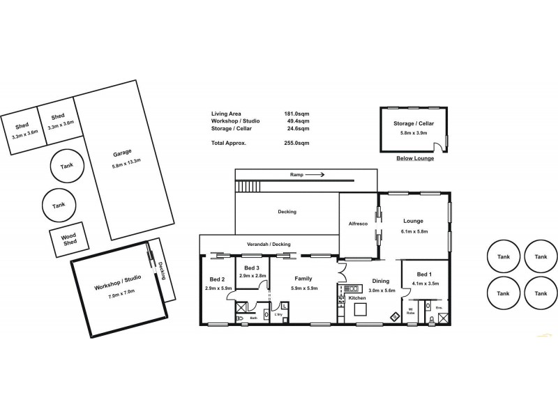 112 Scotts Lane, French Island VIC 3921 Floorplan