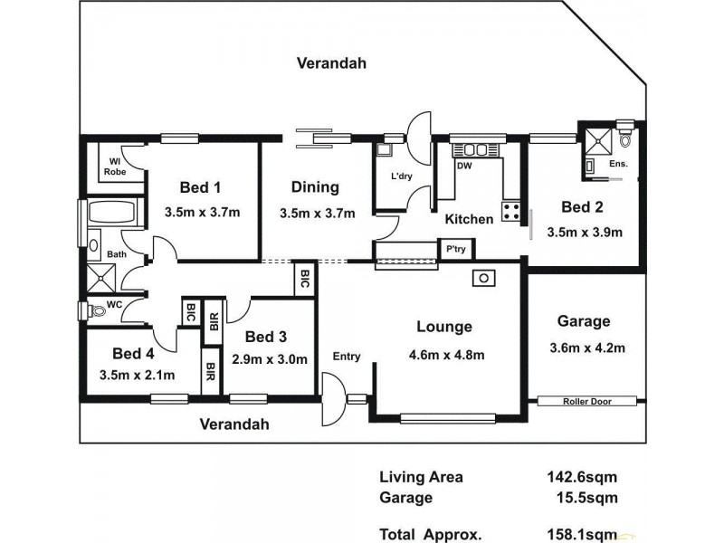 2 Sidney Street, Balnarring Beach VIC 3926 Floorplan