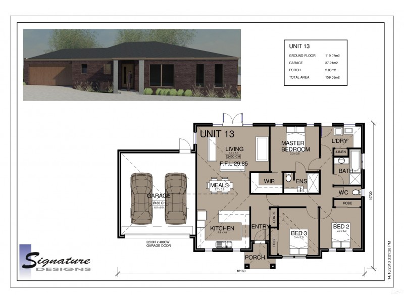 13/75 Hendersons Road, Bittern VIC 3918 Floorplan
