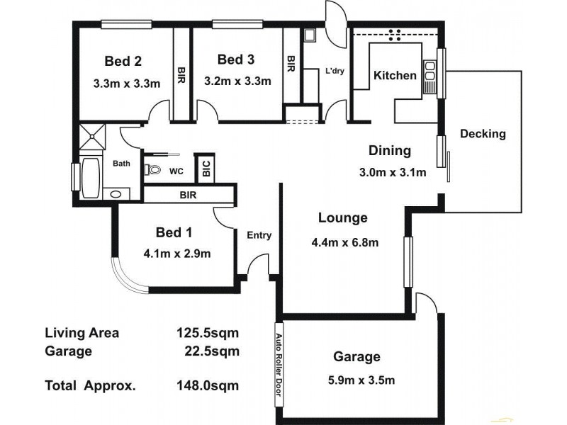 2/1542 Frankston Flinders Road, Tyabb VIC 3913 Floorplan