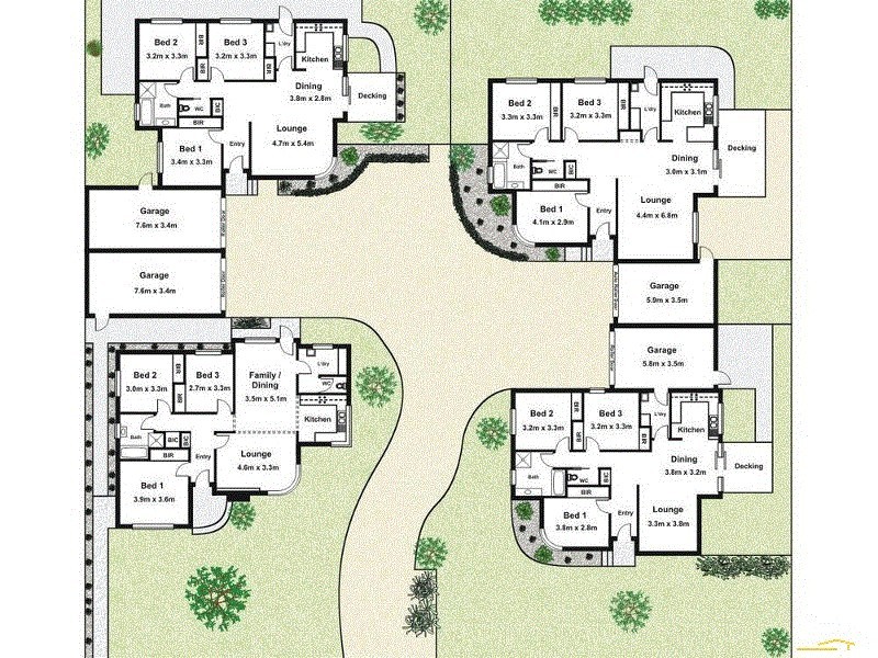 1-4/ 1542 Frankston Flinders Road, Tyabb VIC 3913 Floorplan