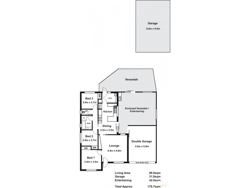 24 Michelle Drive, Hastings VIC 3915 Floorplan