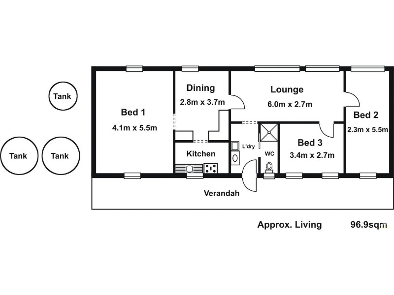 235A Mosquito Creek Road, French Island VIC 3921 Floorplan