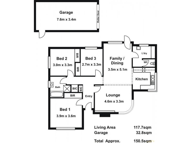 3/1542 Frankston Flinders Road, Tyabb VIC 3913 Floorplan