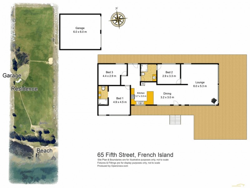 65 Fifth Avenue, French Island VIC 3921 Floorplan