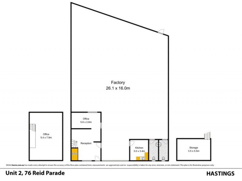 2/76 Reid Parade, Hastings VIC 3915 Floorplan