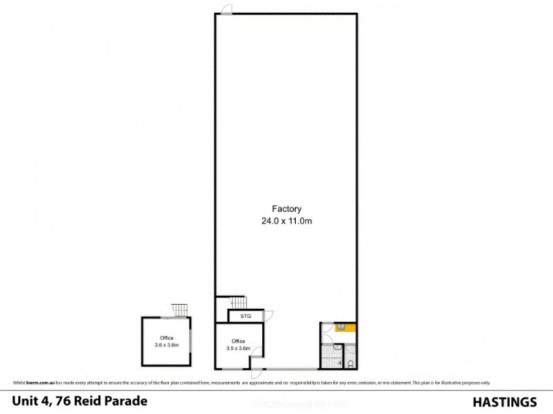 4/76 Reid Parade, Hastings VIC 3915 Floorplan