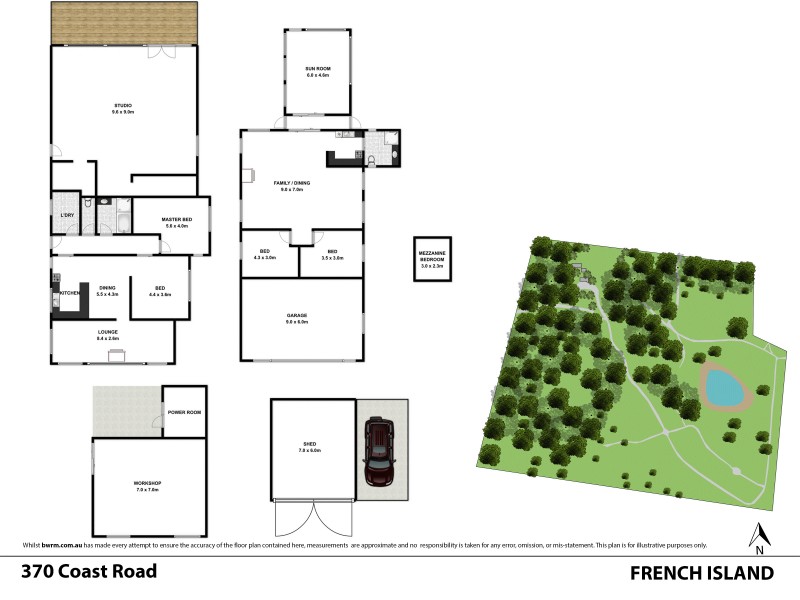 370 Coast Road, French Island VIC 3921 Floorplan