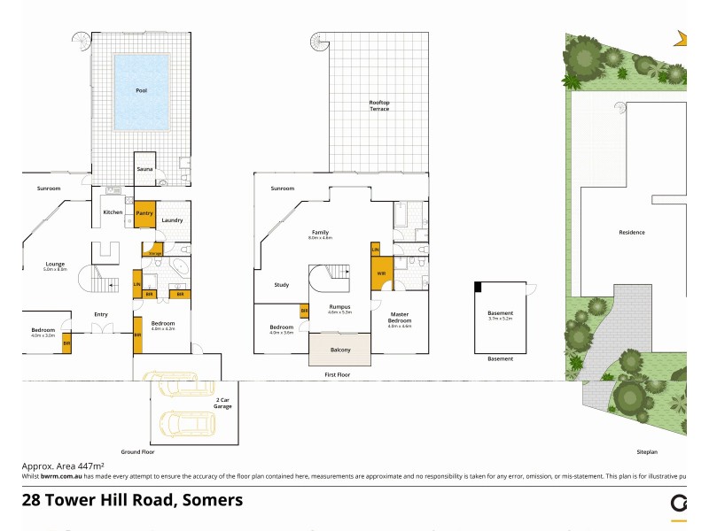 28 Tower Hill Road, Somers VIC 3927 Floorplan