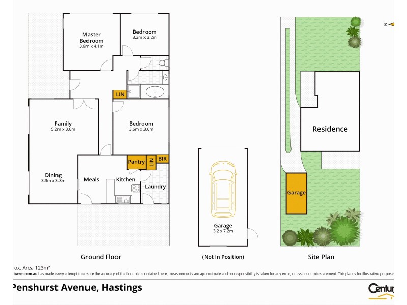 8 Penshurst Avenue, Hastings VIC 3915 Floorplan