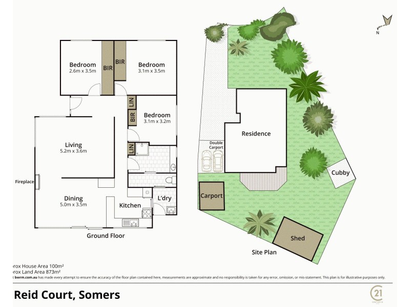 2  Reid Court, Somers VIC 3927 Floorplan