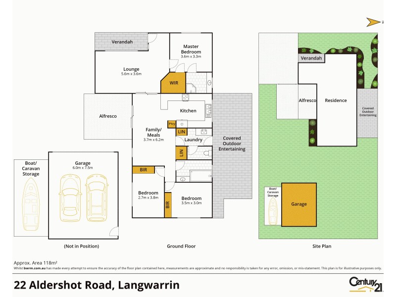 22 Aldershot Road, Langwarrin VIC 3910 Floorplan