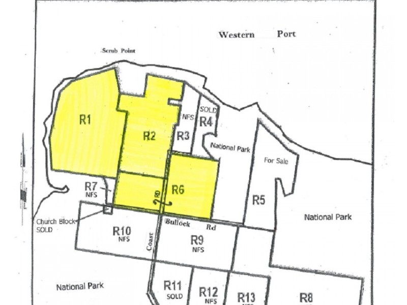 Restructure Lots 1, 2 & 6  Coast Road, French Island VIC 3921