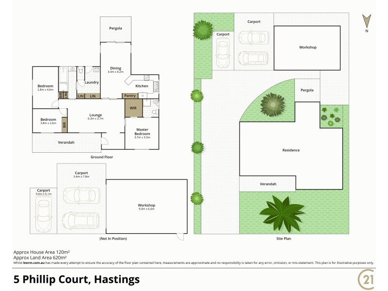5 Phillip Court, Hastings VIC 3915 Floorplan