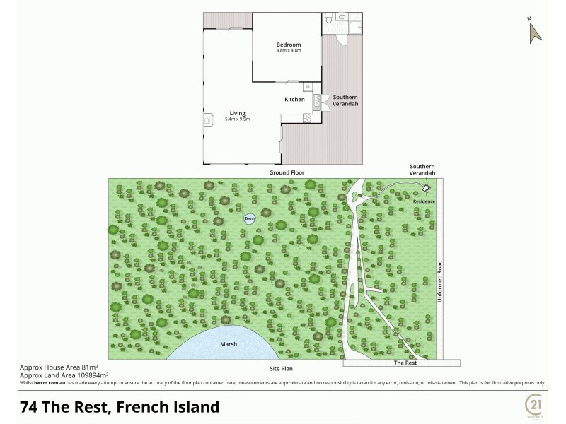 74 The Rest, French Island VIC 3921 Floorplan