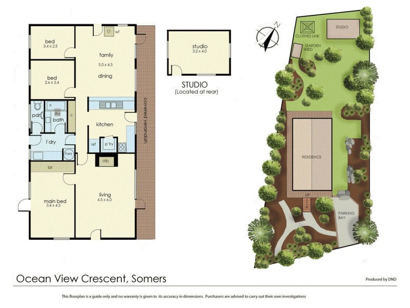 23 Ocean View Crescent, Somers VIC 3927 Floorplan