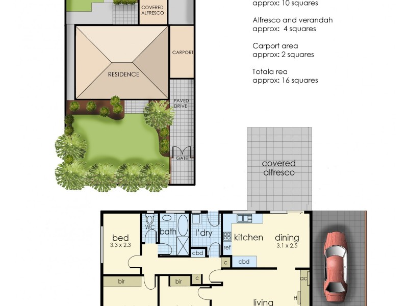 3 Villawood Drive, Hastings VIC 3915 Floorplan