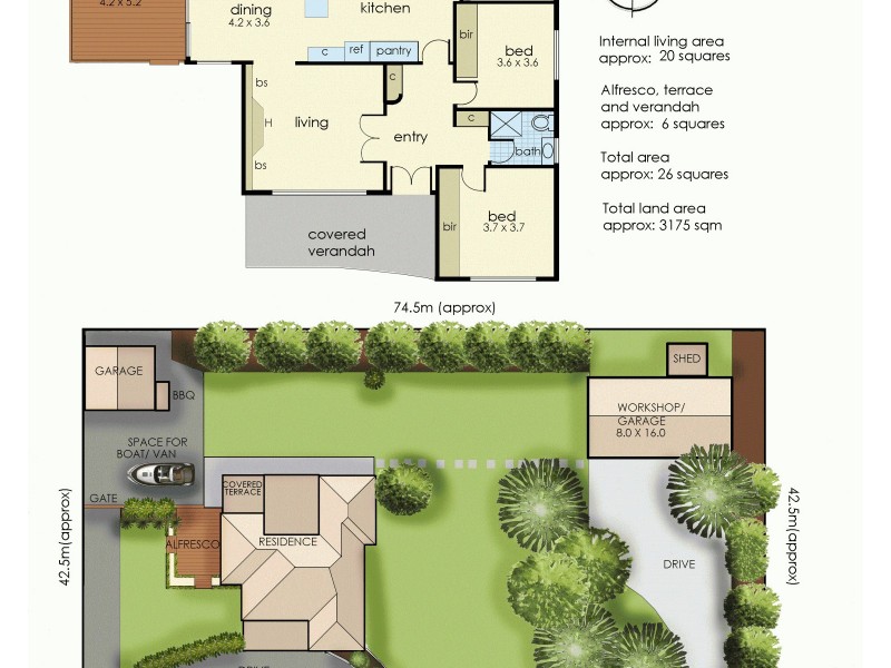 2026 Frankston-Flinders Road, Hastings VIC 3915 Floorplan