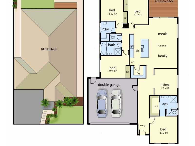 17 Atlas Drive, Cranbourne West VIC 3977 Floorplan