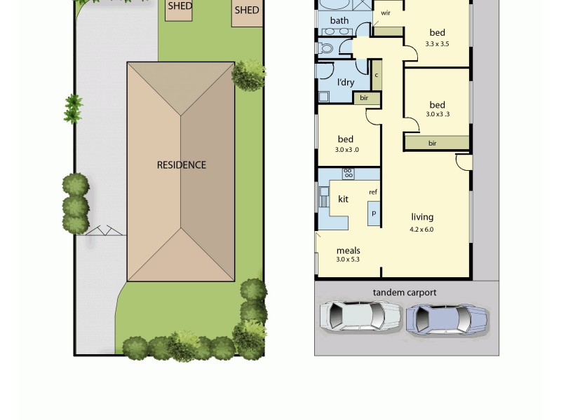 2 Taven Street, Hastings VIC 3915 Floorplan