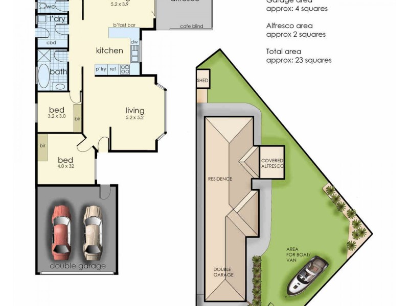 2 Mirabella Court, Hastings VIC 3915 Floorplan
