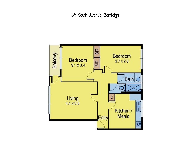 6/1  South Avenue, Bentleigh VIC 3204