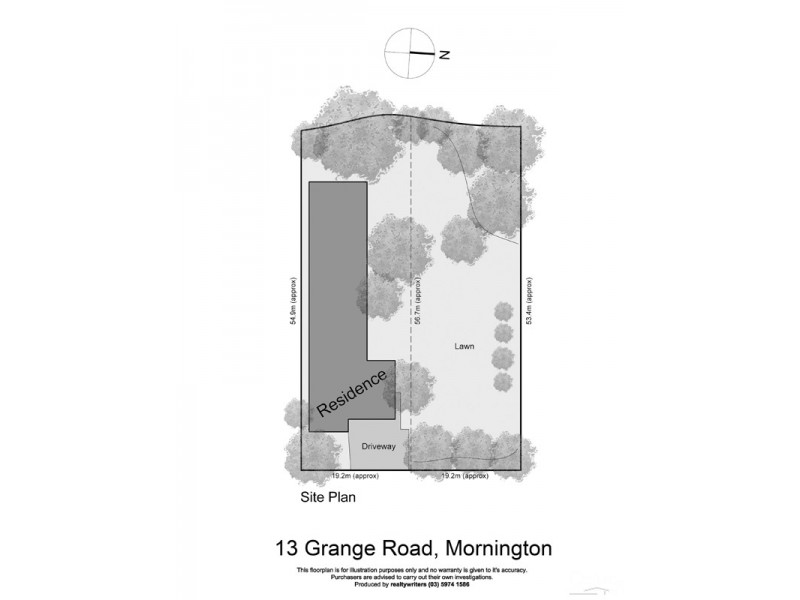 13 Grange Road, Mornington VIC 3931 Floorplan