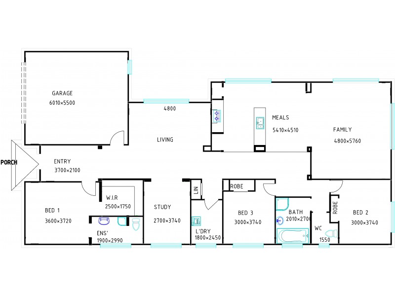 5 Walton Loop, Point Cook VIC 3030 Floorplan