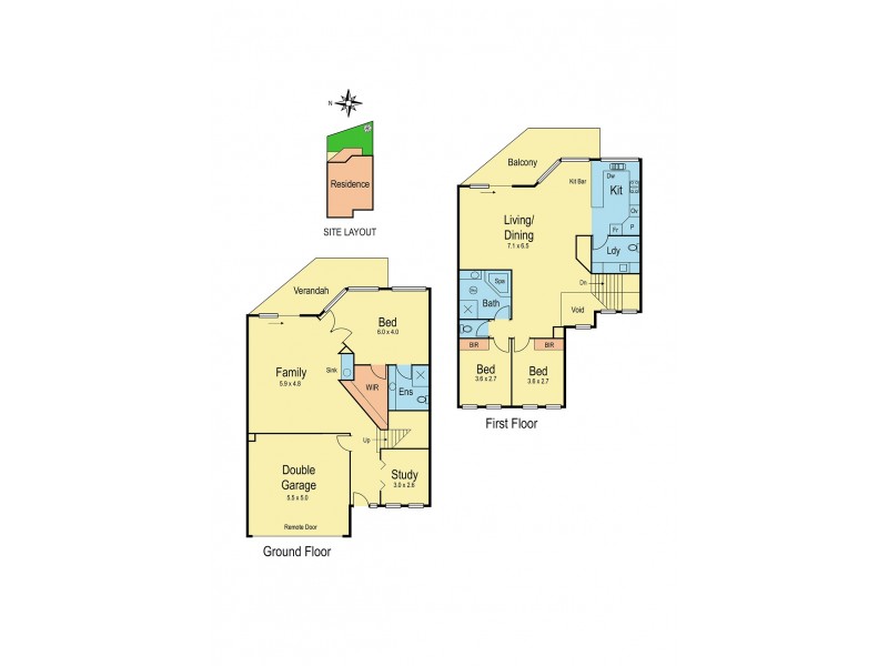 3/2 Sandlewood Close, Sanctuary Lakes VIC 3030 Floorplan
