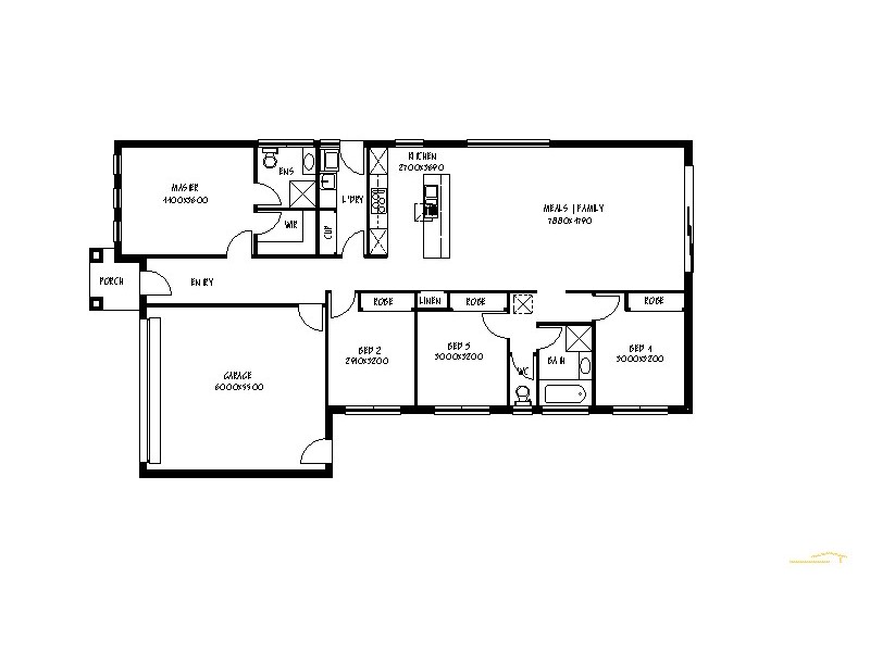 Point Cook VIC 3030 Floorplan