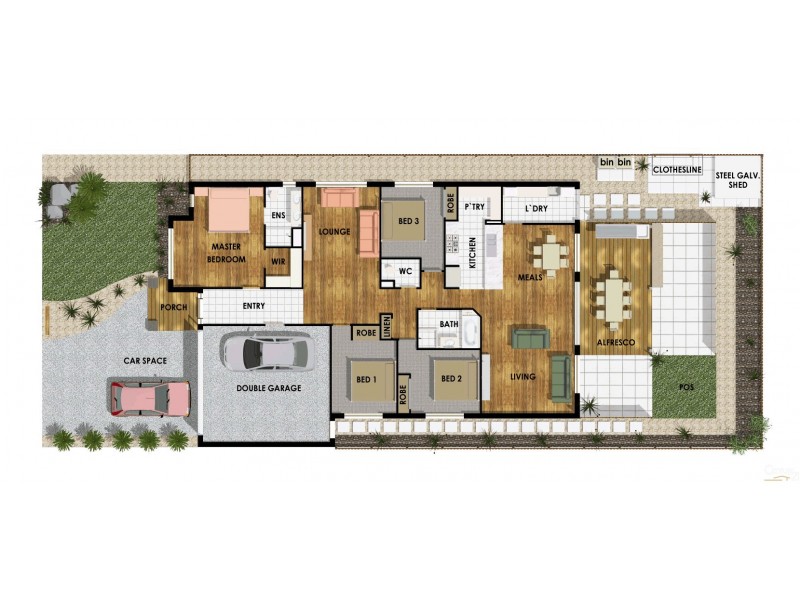 23 Malibu Boulevard, Point Cook VIC 3030 Floorplan