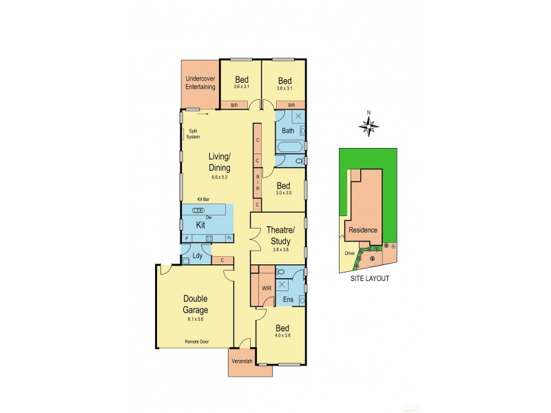 102 Yuruga Boulevard, Point Cook VIC 3030 Floorplan