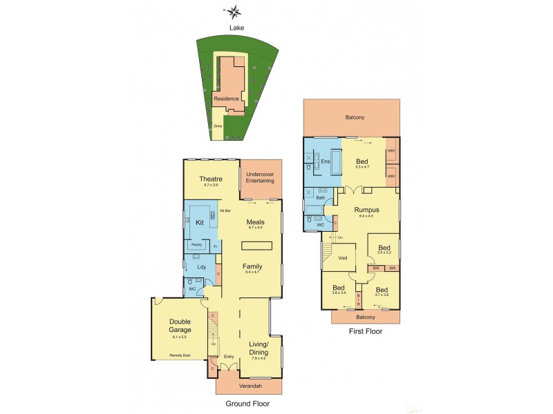 13 Seaview Point, Sanctuary Lakes VIC 3030 Floorplan