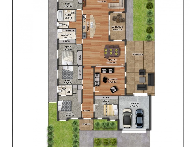 105 Hemsley Promenade, Point Cook VIC 3030 Floorplan