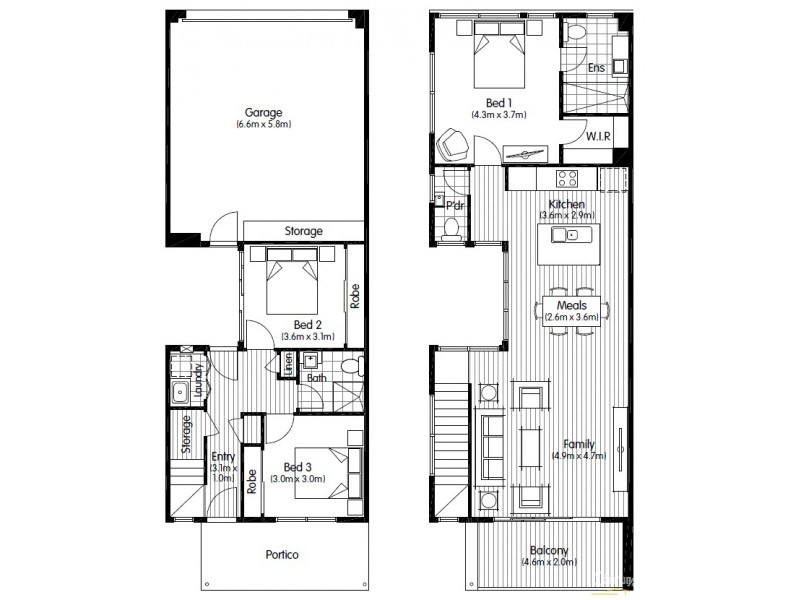 20 Middleton Drive, Point Cook VIC 3030 Floorplan