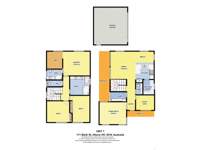 171 Blyth Street, Altona VIC 3018 Floorplan