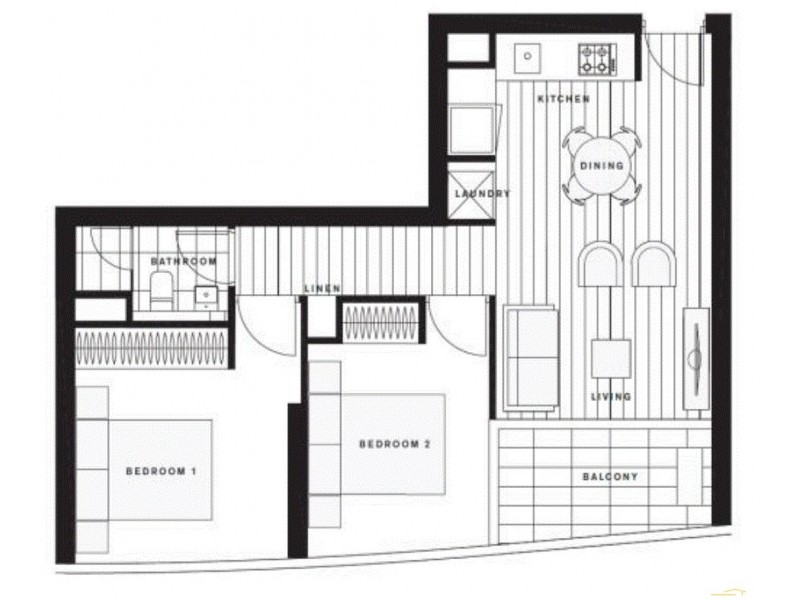 Melbourne VIC 3000 Floorplan