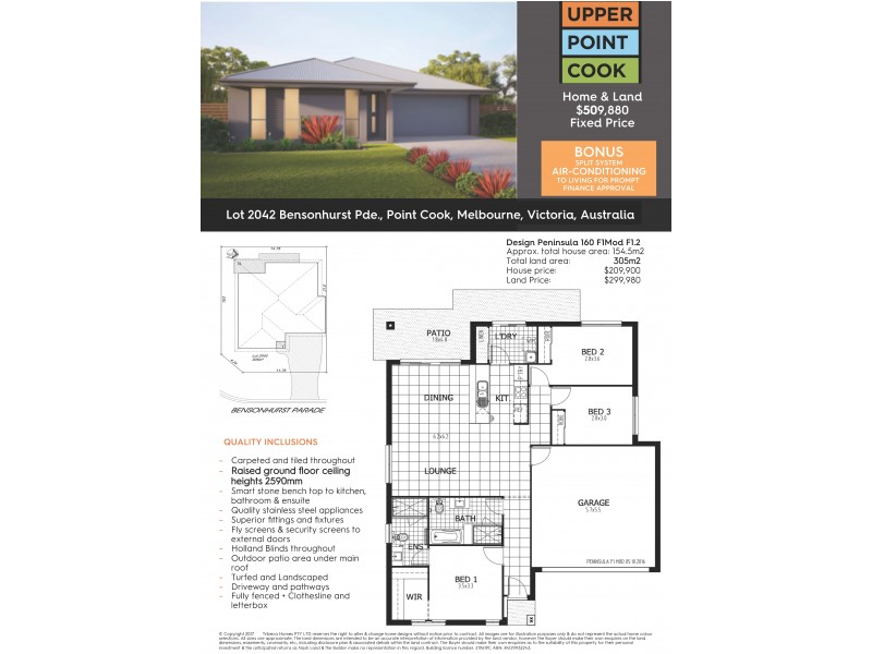 Lot 2042 Bensonhurst Pde, Point Cook VIC 3030