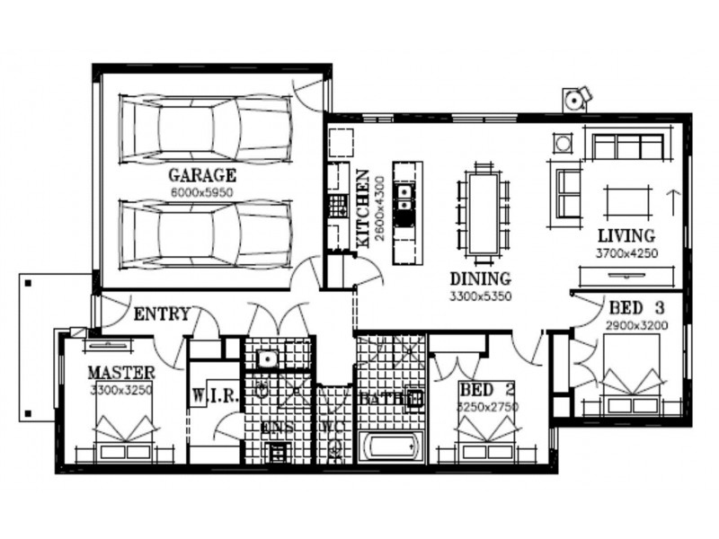 Lot 333 Isla Street, Tarneit VIC 3029 Floorplan
