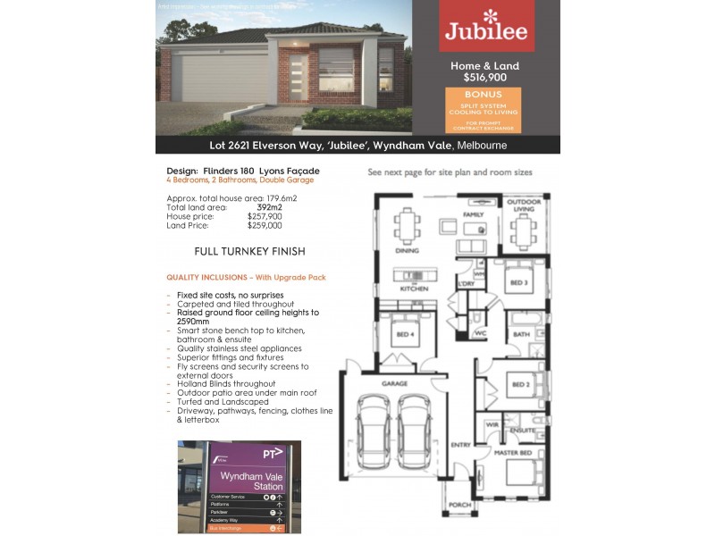Lot 2621 Elverson Way, Wyndham Vale VIC 3024