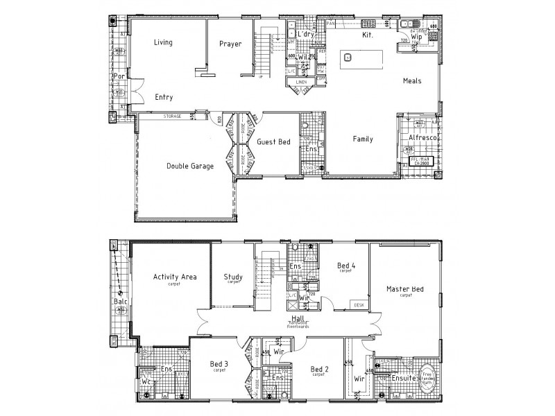 209 Featherbrook Drive, Point Cook VIC 3030 Floorplan