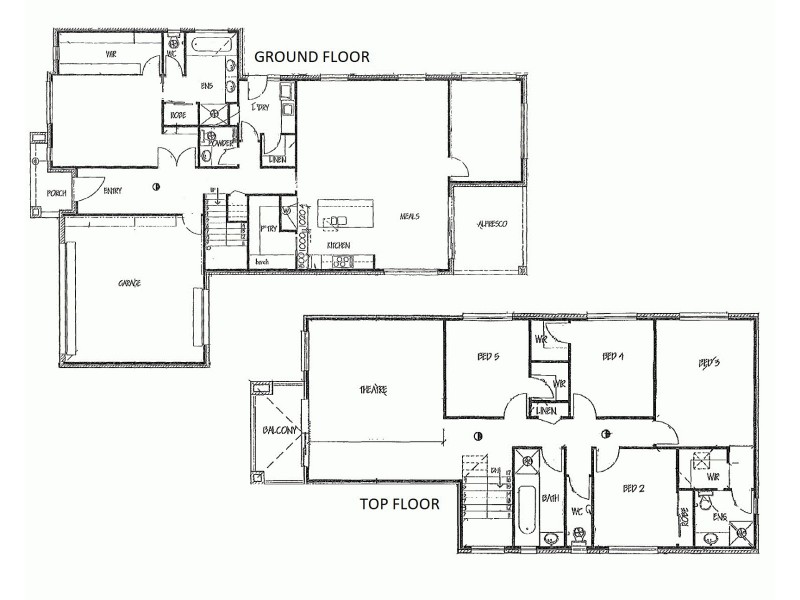 205 Featherbrook Drive, Point Cook VIC 3030 Floorplan