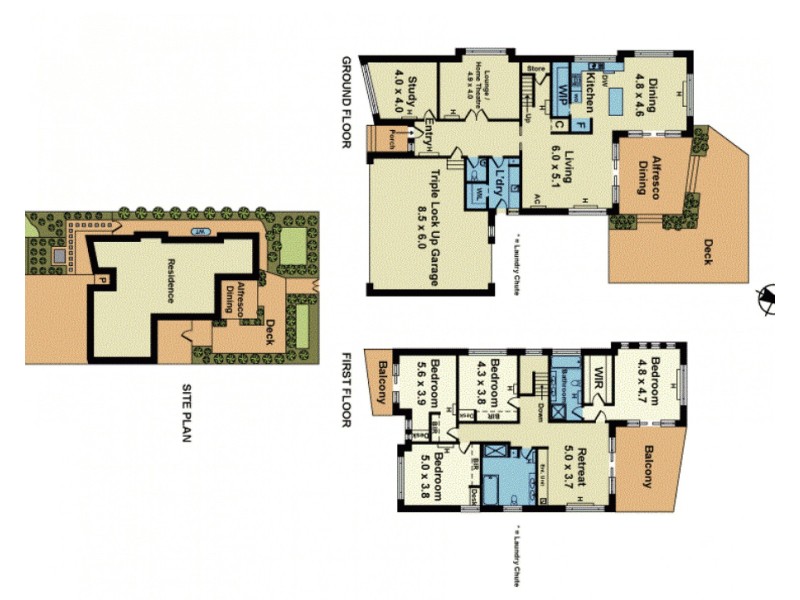 33  Times Square, Sanctuary Lakes VIC 3030 Floorplan
