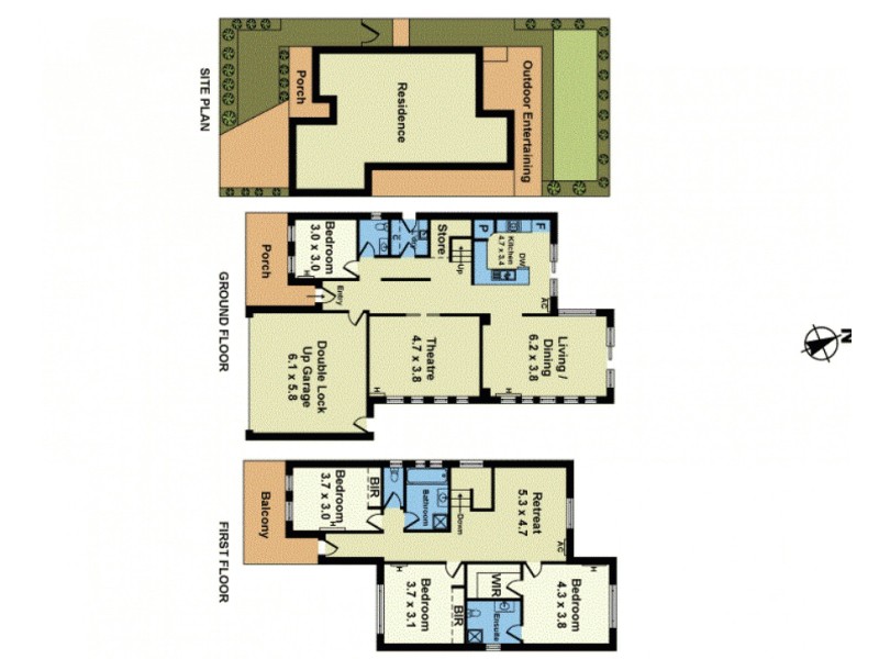 14 Palmer Avenue, Point Cook VIC 3030 Floorplan