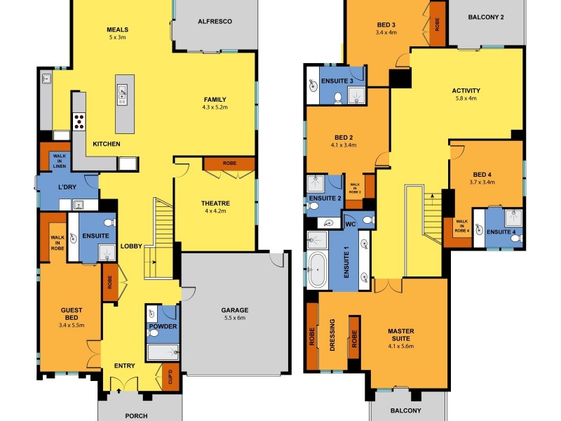 14  Starboard Way, Werribee South VIC 3030 Floorplan