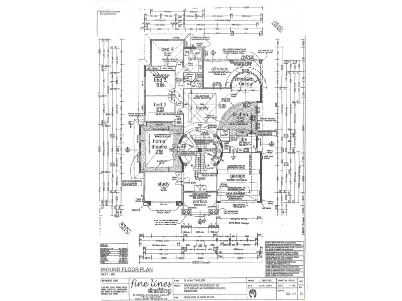 14 Rhodes Close, Mindarie WA 6030 Floorplan
