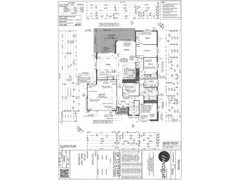 5 Rigel Way, Clarkson WA 6030 Floorplan