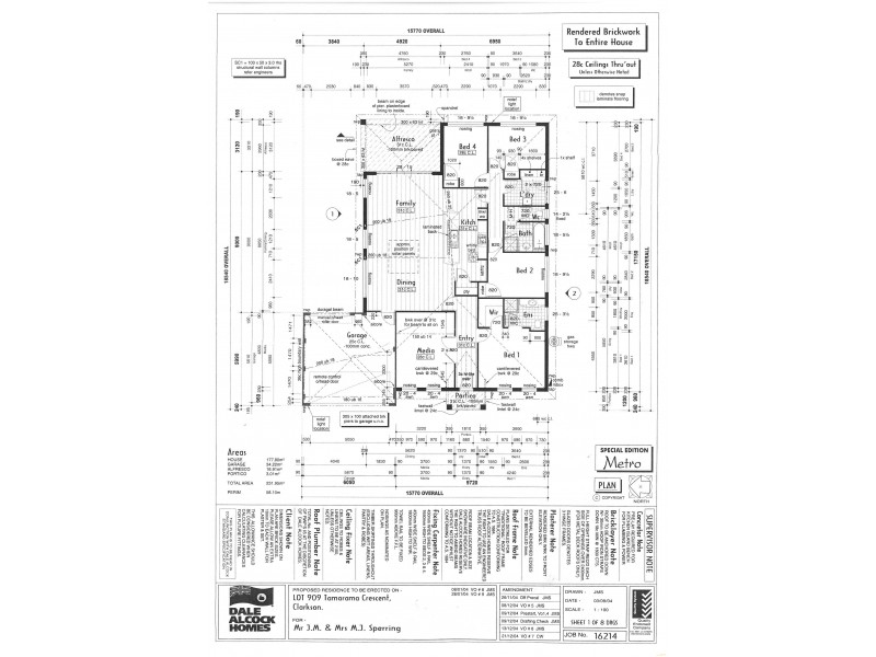 41 Tamarama Crescent, Clarkson WA 6030 Floorplan