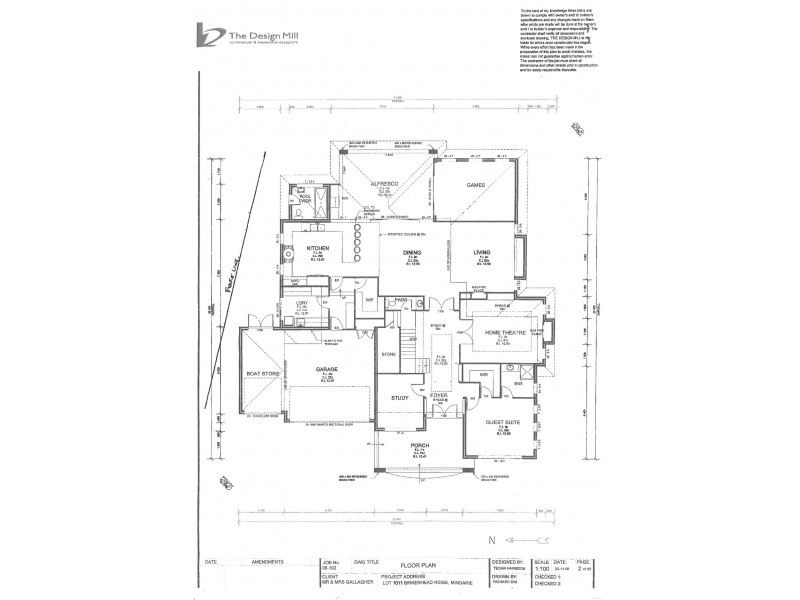6 Birkenhead Ridge, Mindarie WA 6030 Floorplan